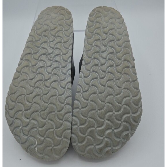 Birkenstock Gizeh Women EU 42 US SZ 11-11.5 Flip Flop Sandals Silver Thong Shoes - Picture 8 of 9